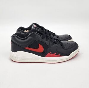 Jordan Stadium 90 Sneakers Womens Black Red White NIB